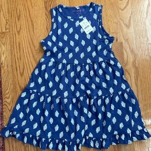 J Crew Factory Girls' printed tank dress Size 7 NWT